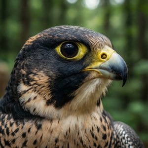 Falcon Eye Close-Up