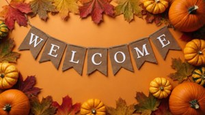 Fall Welcome Banner