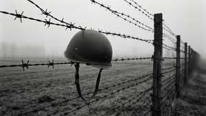 Fallen Helmet