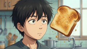Fallen Toast Meme