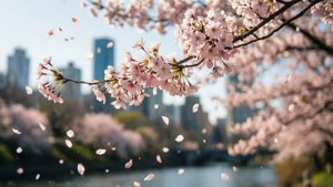 Falling Blossoms City
