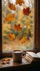 Falling Leaves Window