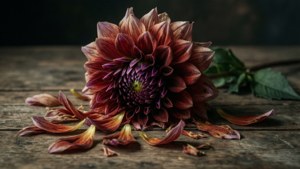 Falling Petals Dahlia