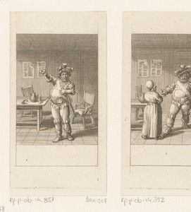 Falstaff in gesprek met zichzelf