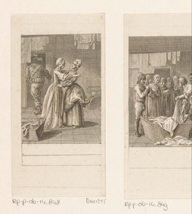 Falstaff wordt gevraagd zich in vrouwenkleding te kleden