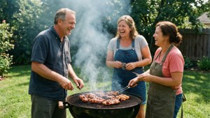 Family Barbecue Memory