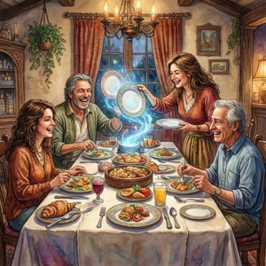 Family Dinner at Casita