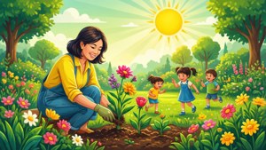 Family Garden Planting