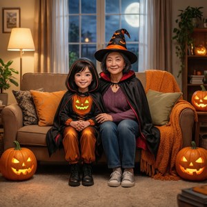 Family Halloween Night