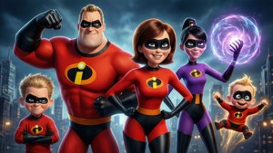 Family Hero Pose