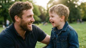 Family Joy in Park