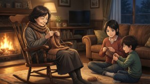 Family Knitting Hour