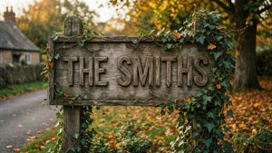 Family Name Sign