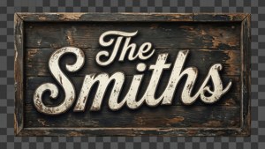 Family Name Sign