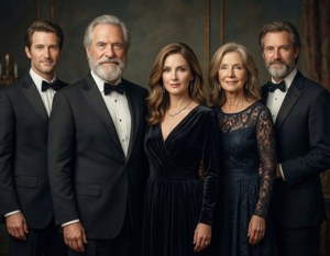Family Portrait Elegant