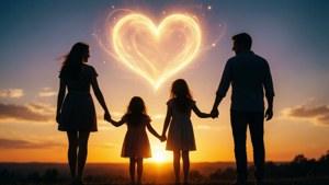 Family Unity Heart