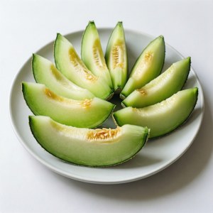 Fan of Melon Slices