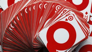 Fanned Target Gift Cards