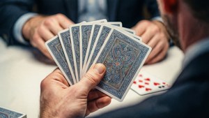 Fanning the Cards in Écarté