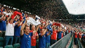 Fans Waving Towels