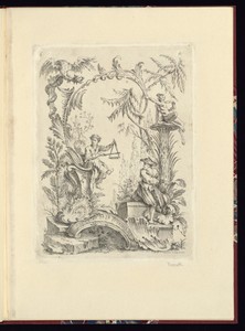 Fantastical Garden with Figures