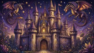 Fantasy Castle Doodle