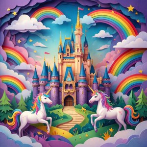 Fantasy Castle Pop-Up