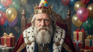 Fantasy King Birthday Throne