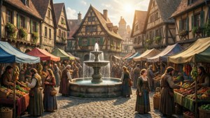 Fantasy Market Square
