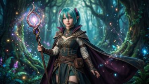 Fantasy Miku Mage