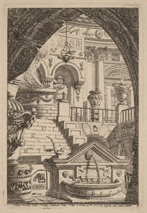 Fantasy of an Antique Temple