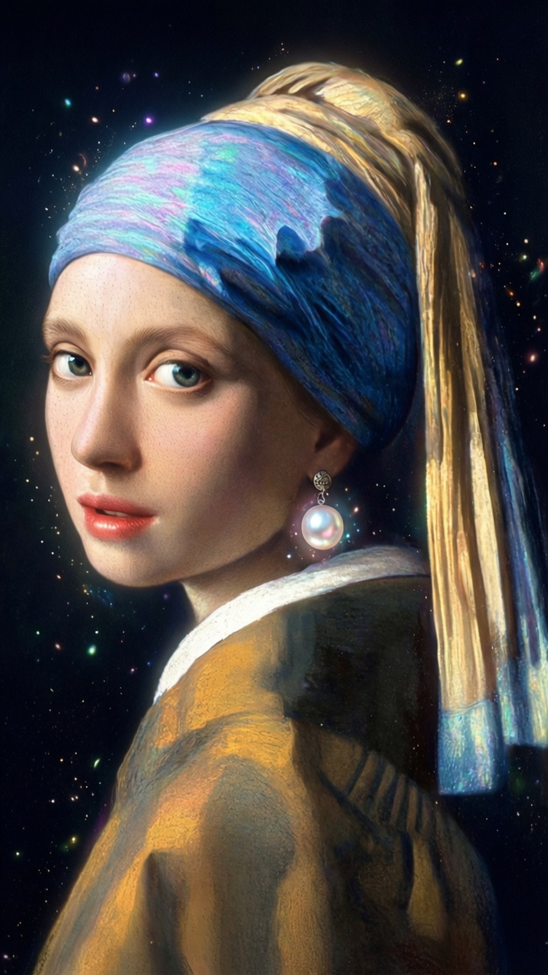 Fantasy Pearl Earring by Wallpapers.art Studio