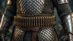 Fantasy Warrior Bullet Belt