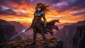 Fantasy Warrior Mine