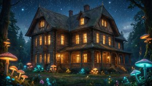 Fantasy Wooden Mansion