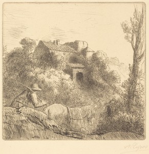 Farm on a Hill (La ferme sur la colline)