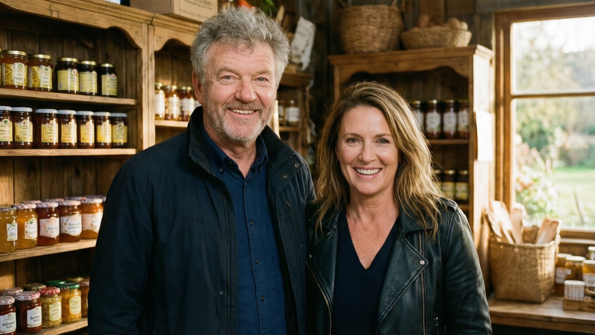 Farm Shop Owners by Wallpapers.art Studio