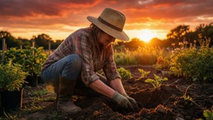 Farm Sunset