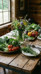 Farm-to-Table Rustic Setting