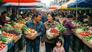 Farmer's Market Family