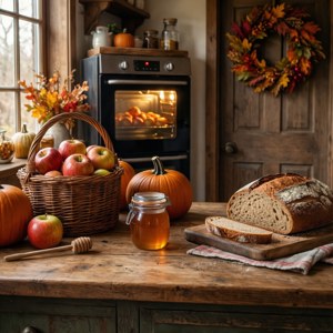 Farmhouse Autumn Kitchen