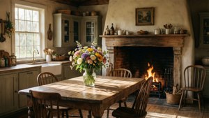 Farmhouse Kitchen Warmth