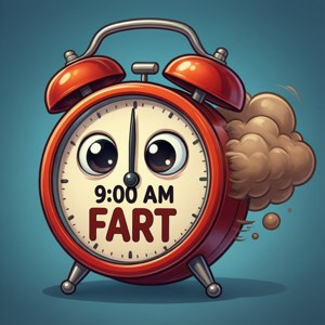Fart Alarm Clock