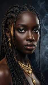 Fashion Editorial Close-Up
