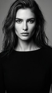 Fashion Editorial Monochrome