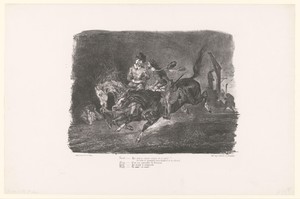 Faust en Mephisto galopperen tijdens de Walpurgisnacht