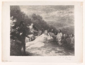 Faust en Mephisto zien Helena van Troje