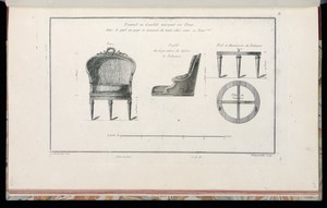 Fauteuil en Gondole tournant sur Pivot
