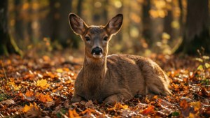 Fawn's Autumn Rest