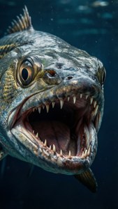 Fearsome Fangs Portrait